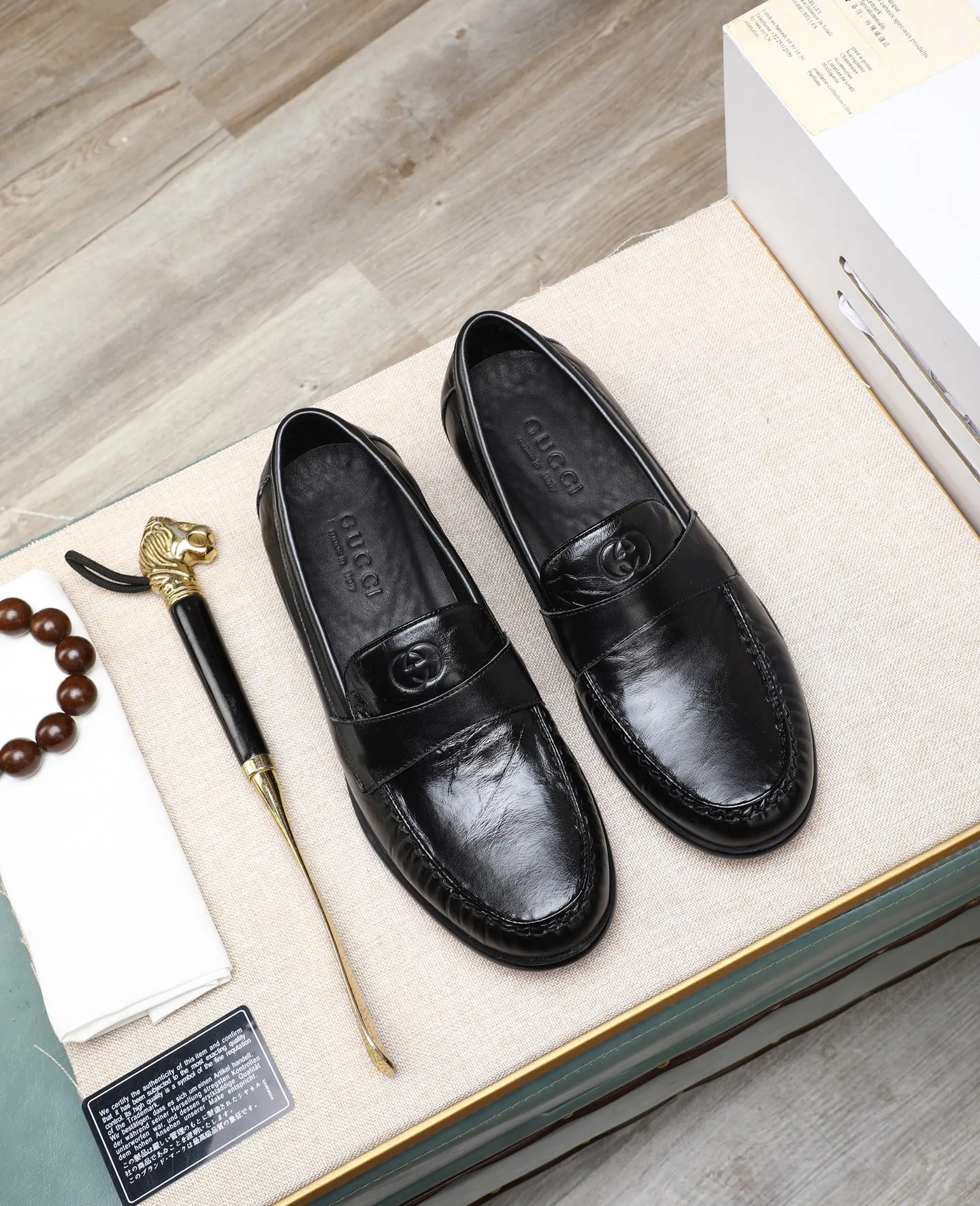 Men's shoes 💰500📛📛Original (water-dyed cow lining) GUCCI official website formal shoes🌀 Italian🇮🇹imported cowhide➕Top imported water-dyed cowhide lining💋Finely handmade Original bottom, the real thing looks better when photographed in person Standard size 38-44 (45 46 custom-made)